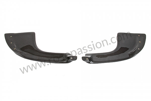 P124925 - Difusor de para-choques traseiro em fibra de carbono para Porsche Boxster / 986 • 2001 • Boxster s 3.2 • Cabrio • Caixa automática