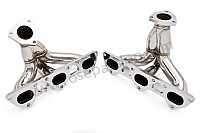 P124933 - Pair of stainless steel spaghettis for 996 turbo (for 996 turbo fitted with k16 turbo) for Porsche 996 Turbo / 996T / 911 Turbo / GT2 • 2002 • 996 turbo • Coupe • Automatic gearbox