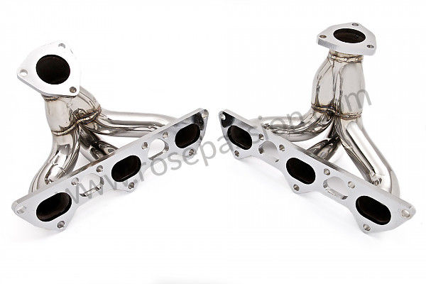 P124933 - Pair of stainless steel spaghettis for 996 turbo (for 996 turbo fitted with k16 turbo) for Porsche 996 Turbo / 996T / 911 Turbo / GT2 • 2004 • 996 turbo • Coupe • Manual gearbox, 6 speed