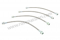 P124981 - Kit of 4 aviation hoses for Porsche Boxster / 987-2 • 2011 • Boxster 2.9 • Cabrio • Pdk gearbox
