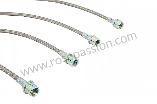 P124981 - Kit of 4 aviation hoses for Porsche Boxster / 987-2 • 2012 • Boxster s 3.4 • Cabrio • Manual gearbox, 6 speed