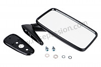 P129204 - Retrovisor rectángulo para Porsche 911 G • 1974 • 2.7 carrera • Coupe • Caja manual de 5 velocidades