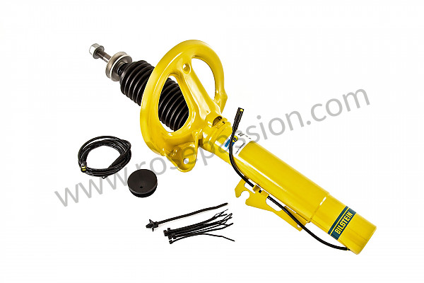 P129290 - Bilstein sports front left shock absorber with psam without sports chassis (not lowered) for Porsche 997-2 / 911 Carrera • 2011 • 997 c4 gts • Coupe • Pdk gearbox