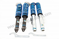 P129296 - Bilstein sports suspension kit with adjustable height and hardness (without psam) for Porsche 997-2 / 911 Carrera • 2010 • 997 c2s • Coupe • Manual gearbox, 6 speed