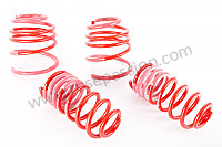 P129305 - Kit with 4 short hr springs for Porsche 996 Turbo / 996T / 911 Turbo / GT2 • 2001 • 996 turbo • Coupe • Manual gearbox, 6 speed