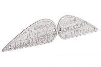 P129333 - Logo du carrossier '"wendler" 356 53-55 la paire XXXに対応 Porsche 356a • 1955 • 1500 carrera gs (547 / 1) • Cabrio a t1