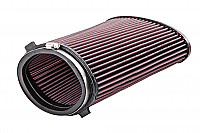 P129704 - Kn sports air filter for Porsche Boxster / 987 • 2007 • Boxster s 3.4 • Cabrio • Automatic gearbox