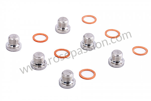P129706 - Kit of plugs for removal of air pump injectors for Porsche 911 G • 1986 • 3.2 • Targa • Manual gearbox, 5 speed