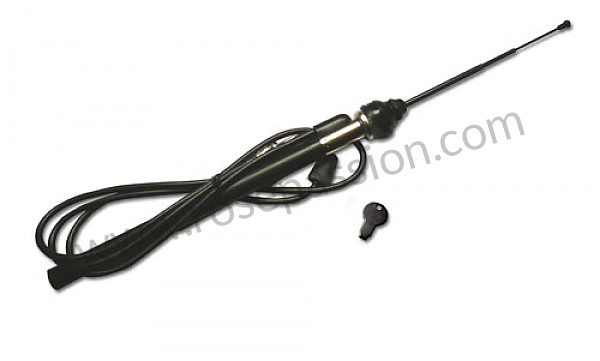 P129717 - Matt black manual aerial for Porsche 911 G • 1974 • 2.7s • Coupe • Manual gearbox, 5 speed