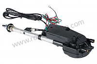 P129718 - Antena elétrica cromado mate para Porsche 911 G • 1989 • 3.2 g50 • Speedster • Caixa manual 5 velocidades