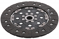 P133321 - Rigid organic clutch disc for Porsche 993 / 911 Carrera • 1996 • 993 rs • Coupe • Manual gearbox, 6 speed