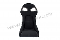 P133324 - Carbon fibre gt3 look fabric sports seat for Porsche 964 / 911 Carrera 2/4 • 1989 • 964 carrera 4 • Coupe • Manual gearbox, 5 speed