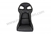 P133325 - Carbon fibre gt3 look leather sports seat for Porsche 997 Turbo / 997T / 911 Turbo / GT2 • 2009 • 997 turbo • Coupe • Automatic gearbox