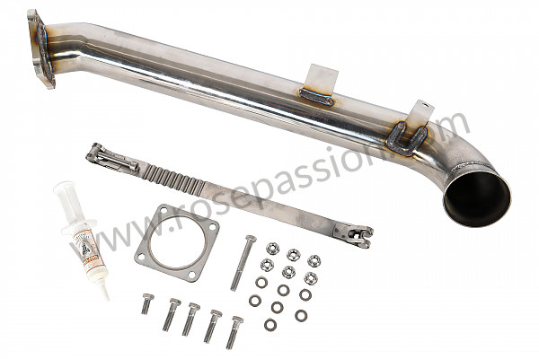 P133427 - Stainless steel catalyst removal for Porsche 911 Turbo / 911T / GT2 / 965 • 1993 • 3.6 turbo • Coupe • Manual gearbox, 5 speed