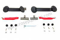 P133475 - Complete rs 92 handle kit (without the panels) for Porsche 912 • 1967 • 912 1.6 • Targa • Manual gearbox, 4 speed