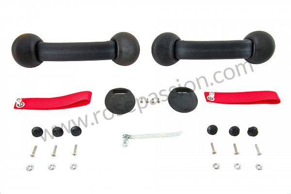 P133476 - Complete rs 92 handle kit (without the panels) for Porsche 964 / 911 Carrera 2/4 • 1991 • 964 carrera 4 • Targa • Manual gearbox, 5 speed