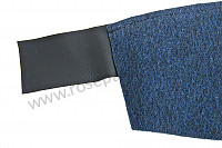 P133480 - 911 alfombra azul para cubrir el bolsillo de viaje, el par para Porsche 911 G • 1975 • 2.7s • Coupe • Caja auto
