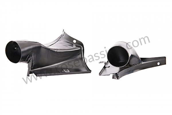 P133491 - Pair of steel sheets to fit cardboard heating sleeve on the engine for Porsche 911 G • 1975 • 2.7 • Targa • Manual gearbox, 5 speed