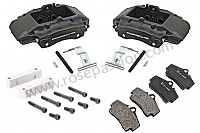 P133513 - Front 4-piston caliper kit for 911 76-89 for 15-inch wheels!!! for Porsche 911 G • 1986 • 3.2 • Coupe • Manual gearbox, 5 speed