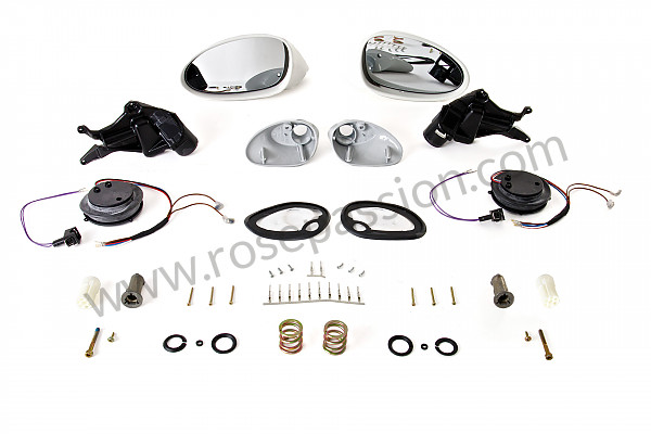 P133594 - Complete electric cup rear view mirror kit for Porsche 968 • 1995 • 968 • Coupe • Automatic gearbox
