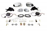 P133594 - Kit retrovisor eléctrico completo cup para Porsche 924 • 1981 • 924 2.0 • Coupe • Caja auto