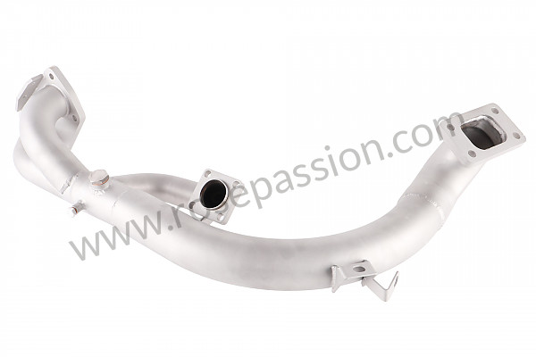 P133605 - Stainless steel left side exhaust duct for Porsche 911 Turbo / 911T / GT2 / 965 • 1993 • 3.6 turbo • Coupe • Manual gearbox, 5 speed