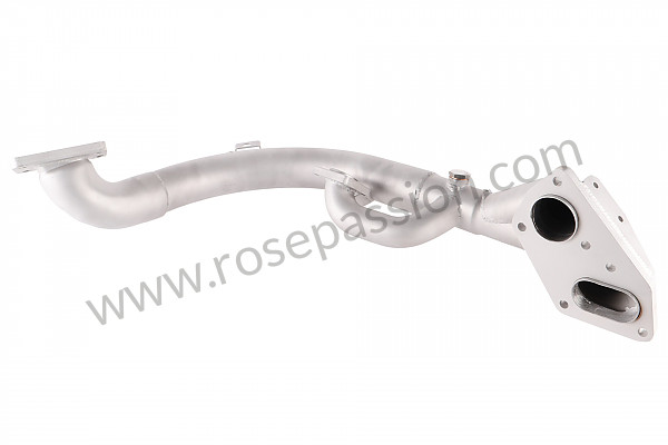 P133605 - Stainless steel left side exhaust duct for Porsche 911 Turbo / 911T / GT2 / 965 • 1986 • 3.3 turbo • Coupe • Manual gearbox, 4 speed