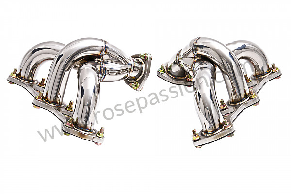 P137418 - Pair of stainless steel spaghettis for Porsche 997 Turbo / 997T / 911 Turbo / GT2 • 2009 • 997 gt2 • Coupe • Manual gearbox, 6 speed