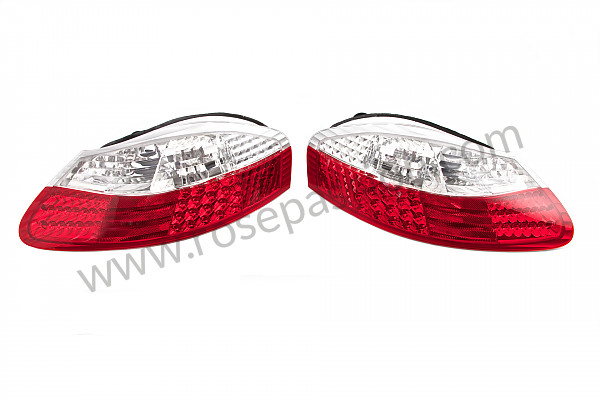 P141790 - Kit clignotant arrière rouge et blanc à LED la paire pour Porsche Boxster / 986 • 2000 • Boxster 2.7 • Cabrio • Boite manuelle 5 vitesses