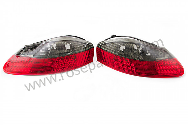 P141791 - Kit clignotant arrière rouge et noir à LED la paire pour Porsche Boxster / 986 • 2002 • Boxster 2.7 • Cabrio • Boite auto