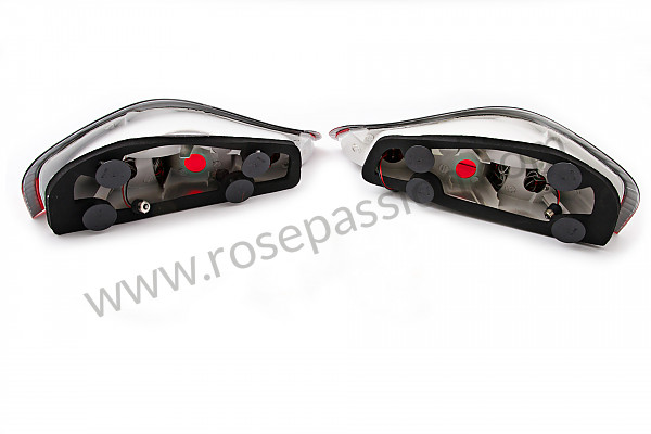 P141791 - Kit intermitente trasero rojo y negro con led - el par para Porsche Boxster / 986 • 2001 • Boxster s 3.2 • Cabrio • Caja auto