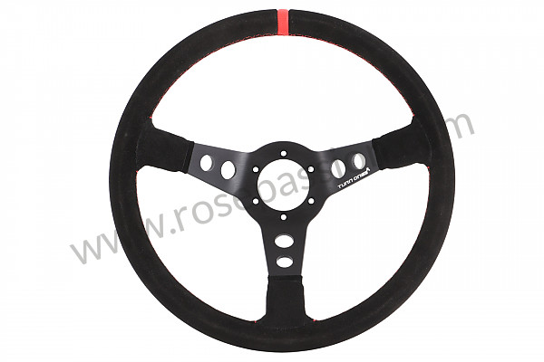 P141794 - Sports steering wheel 350mm tulip 90mm returned skin for Porsche Boxster / 987 • 2005 • Boxster 2.7 • Cabrio • Manual gearbox, 5 speed
