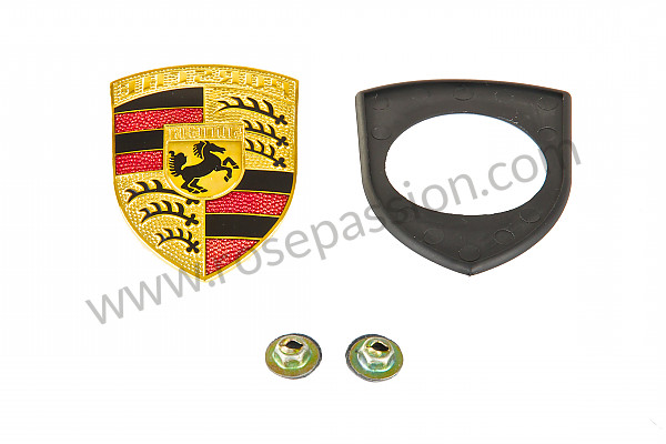 P141821 - Kit de emblema de capô dianteiro para Porsche 928 • 1982 • 928 4.7s • Coupe • Caixa manual 5 velocidades