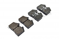 P147278 - Ferodo 2500 sports rear brake pads for Porsche 944 • 1991 • 944 s2 • Coupe • Manual gearbox, 5 speed