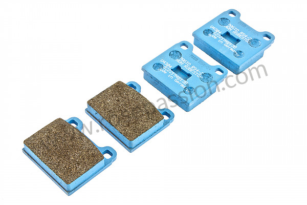 P147301 - Pagid blue rear brake pad for Porsche 911 Classic • 1972 • 2.4s • Coupe • Manual gearbox, 4 speed