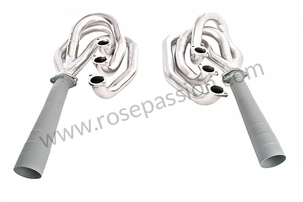 P147878 - Rsr stainless steel spaghetti racing kit 42 mm int / 45 mm ext + megaphone for Porsche 911 Classic • 1969 • 2.0t • Coupe • Manual gearbox, 5 speed