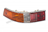 P155744 - Complete rear indicator with glass for Porsche 911 Classic • 1968 • 2.0t • Targa • Automatic gearbox