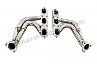 P161255 - Stainless steel spaghetti pair for Porsche Boxster / 987 • 2007 • Boxster 2.7 • Cabrio • Automatic gearbox