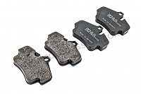 P168759 - Pagid black rear brake pad for Porsche 997-2 / 911 Carrera • 2012 • 997 c4s • Coupe • Manual gearbox, 6 speed