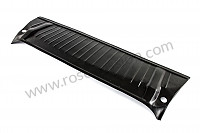 P168950 - Metal plate for rear parcel shelf 911 912 coupe 65-68 for Porsche 912 • 1967 • 912 1.6 • Targa • Manual gearbox, 5 speed
