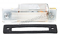 P173099 - Iluminador de placa 911 65-73 / iluminación de maletero 914 para Porsche 911 Classic • 1973 • 2.4s • Targa • Caja auto