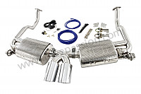P190207 - Silenciador sport con válvula sound para Porsche Boxster / 987-2 • 2009 • Boxster s 3.4 • Cabrio • Caja manual de 6 velocidades