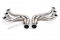 P190211 - Pair of stainless steel sports spaghetti, catalytic converter removal for Porsche 997 GT3 / GT3-2 • 2007 • 997 gt3 3.6 • Coupe • Manual gearbox, 6 speed