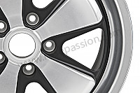 P198445 - Fuchs wheels, 18 inch, set of 4 wheels 8 and 10 inch (polished and black finish) for Porsche 997-1 / 911 Carrera • 2007 • 997 c4 • Coupe • Automatic gearbox