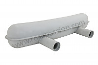 P198450 - Racing silencer for 914 / 6 (entails assembly with megaphone) for Porsche 