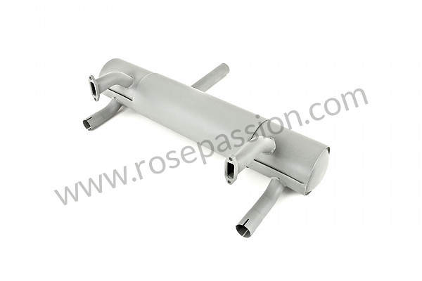 P198458 - Silencer 356 pre-a single tail pipe for Porsche 356a • 1957 • 1600 (616 / 1) • Cabrio a t1 • Manual gearbox, 4 speed