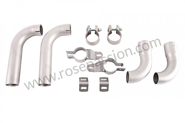 P198461 - Kit inox sortie de silencieux 356 BT6-C nouvelle version XXXに対応 Porsche 356C • 1963 • 1600 c (616 / 15) • Cabrio c