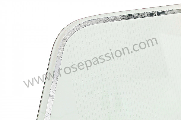P198492 - Green windscreen with heater system, 911 65-88 for Porsche 