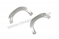 P203215 - Pair of front wing extensions, 911 st, for 911 65-89, steel for Porsche 912 • 1968 • 912 1.6 • Targa • Manual gearbox, 5 speed