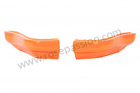 P203232 - Pair of polyester rear half-bumpers, 911 st 69-94  for Porsche 911 2,5 ST 71-72 • 1971